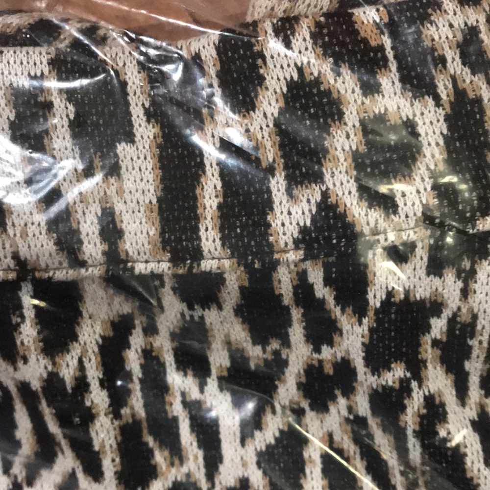 NWT LOFT Animal Spotted Pull On Column Skirt - Picture 7 of 7